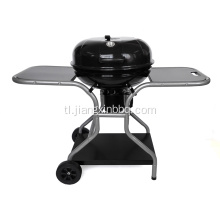 22.5 pulgada kettle deluxe charcoal grill na may troli